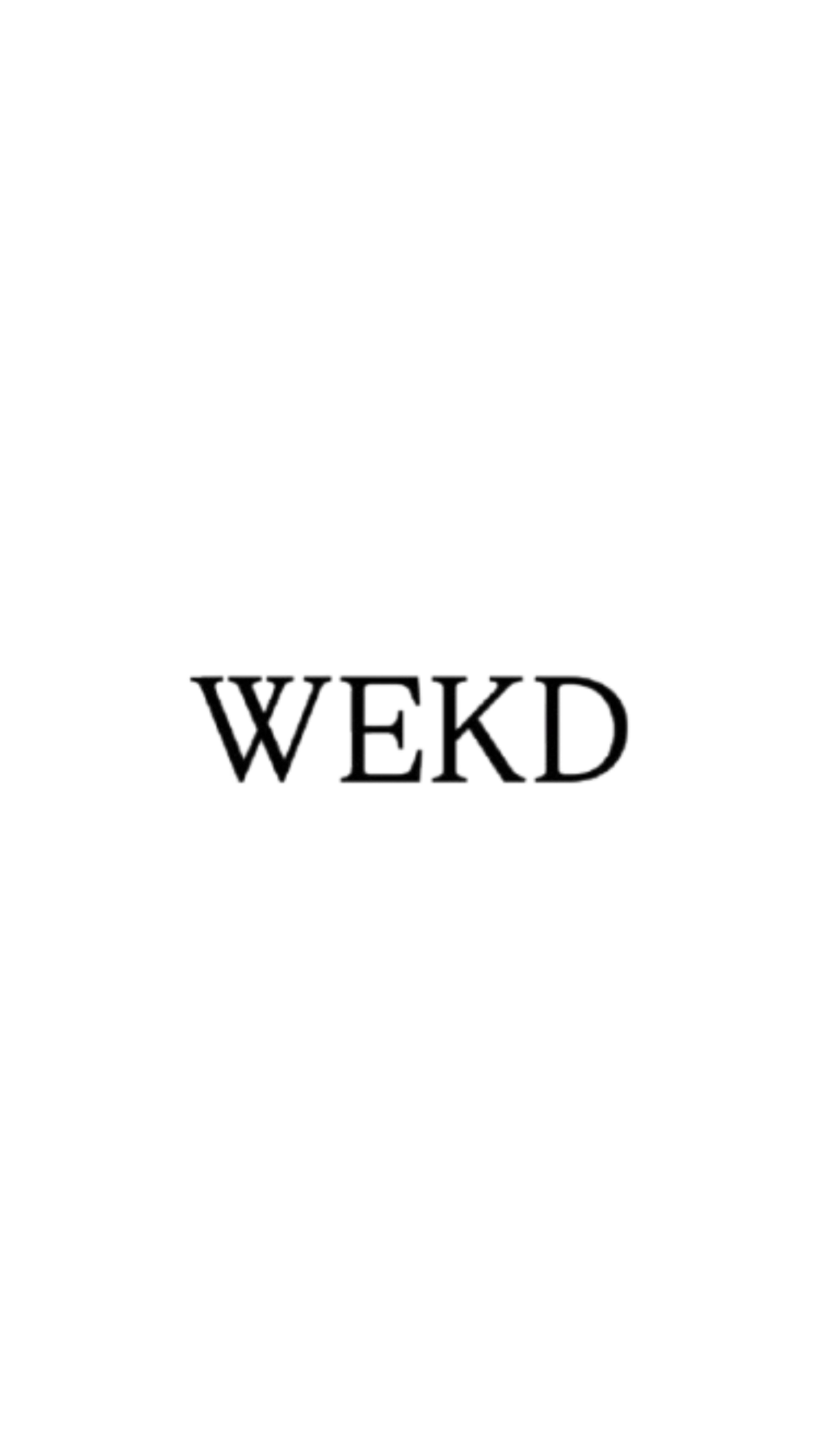 wekd
